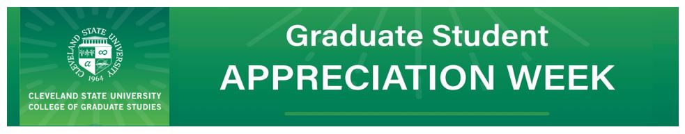 Graduate Student Appreciation Week logo