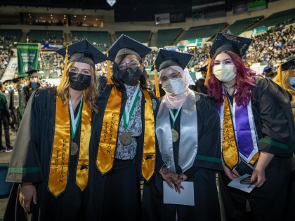 CSU Commencement Honors Fall 2021, 2020 Grads In-Person At Wolstein Center